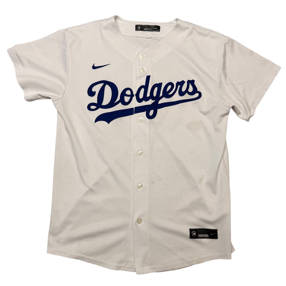 Nike MLB LA Dodgers Mookie Betts #50 2023 Home Jersey Youth Large